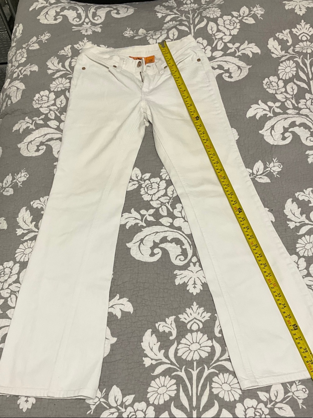 Tory Burch White Flared Jeans